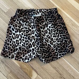 GANNI Leopard Shorts Size 36 (US 28)